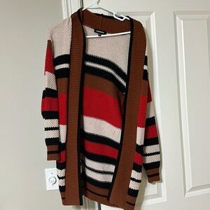 Express striped cardigan